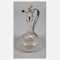 Karaffe mit Metallmontierung111