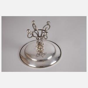 Tafelaufsatz mit Reliefteller