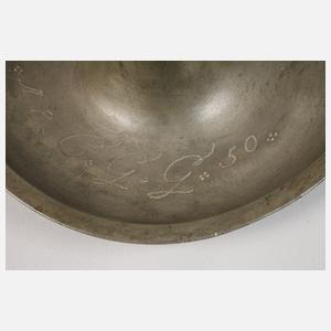 Paar Bergmannsleuchter Zinn