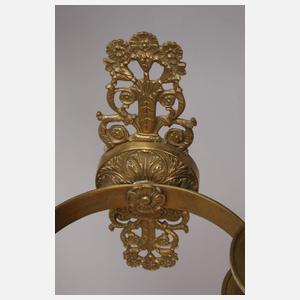 Paar klassizistische Wandleuchter