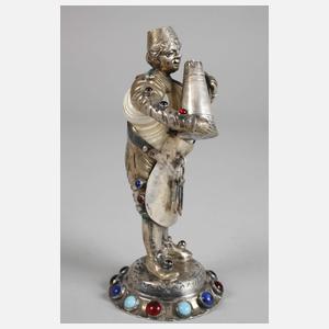 Silberfigur Kellermeister