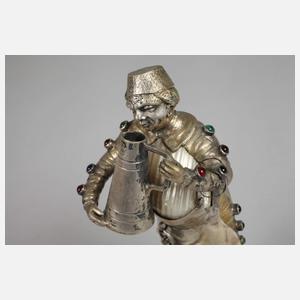 Silberfigur Kellermeister