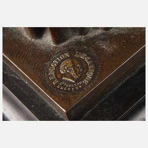 Figürlicher Leuchter mit Karyatide