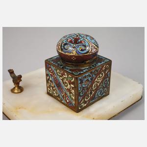 Frankreich Schreibset Cloisonné