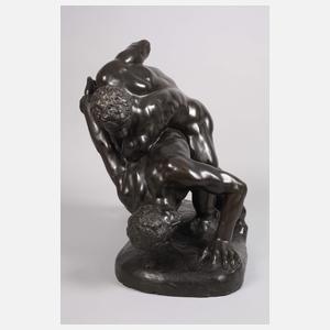 Antikenrezeption zwei kämpfende Ringer