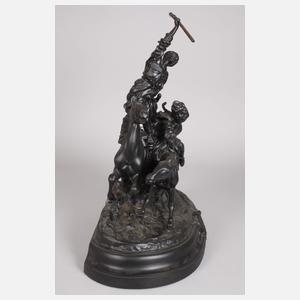 Evgeni Alexandrovich Lanceray, Kosaken-Kavallerie