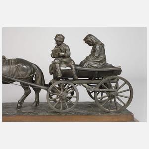 Albert Moritz Wolf, Gespannfahrt