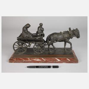 Albert Moritz Wolf, Gespannfahrt