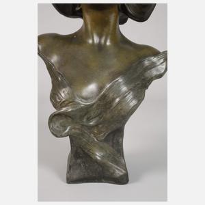 P. Telemaque, Büste einer Jugendstilschönheit