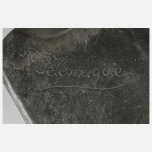 P. Telemaque, Büste einer Jugendstilschönheit