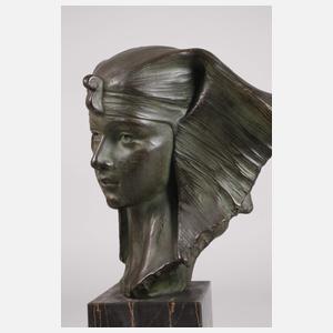 Johann Dommisse, Büste einer Pharaonin