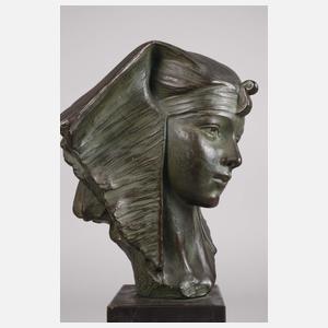 Johann Dommisse, Büste einer Pharaonin