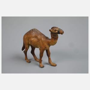 Wiener Bronze vier Tierminiaturen