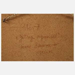 Mary Bauermeister, "getting organised"