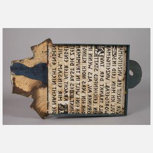 Felix Martin Furtwängler, attr., Holzobjekt