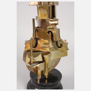 Fernandez Arman moderne Plastik Violine