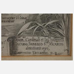 Cornelis Cort, Ruhe auf der Flucht nach Ägypten