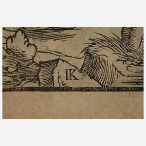 Jacob Kallenberg, Fahnenträger mit Stadtwappen