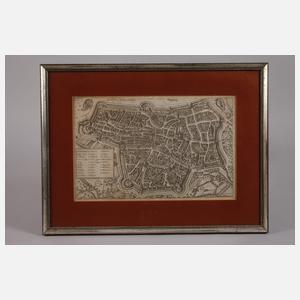 Matthäus Merian der Ältere, Augsburg aus der Vogelschau