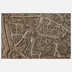 Matthäus Merian der Ältere, Augsburg aus der Vogelschau