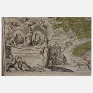 Johann Baptist Homann, Karte Fränkischer Kreis