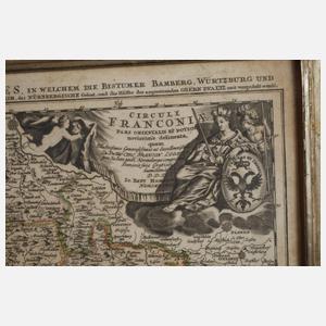 Johann Baptist Homann, Karte Fränkischer Kreis