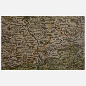 Johann Baptist Homann, Karte Fränkischer Kreis