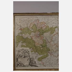 Johann Baptist Homann, Karte Fränkischer Kreis