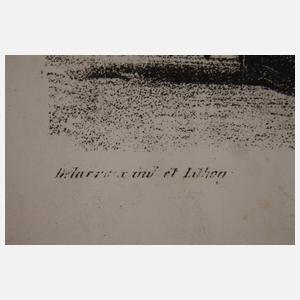 Eugène Delacroix, Mephisto in Auerbachs Keller