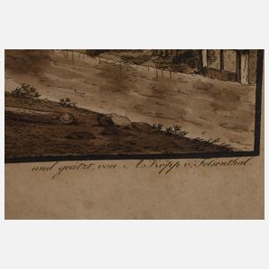 Anton Köpp von Felsenthal, Burg Stixenstein