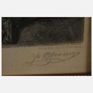 Friedrich Oldermann, Gesellschaft im Freien