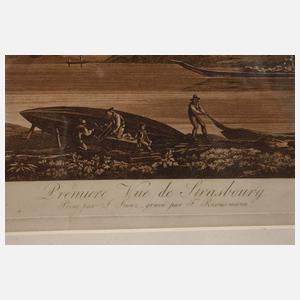 Friedrich C. Reinermann, Paar Ansichten Straßburg