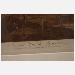 Friedrich C. Reinermann, Paar Ansichten Straßburg