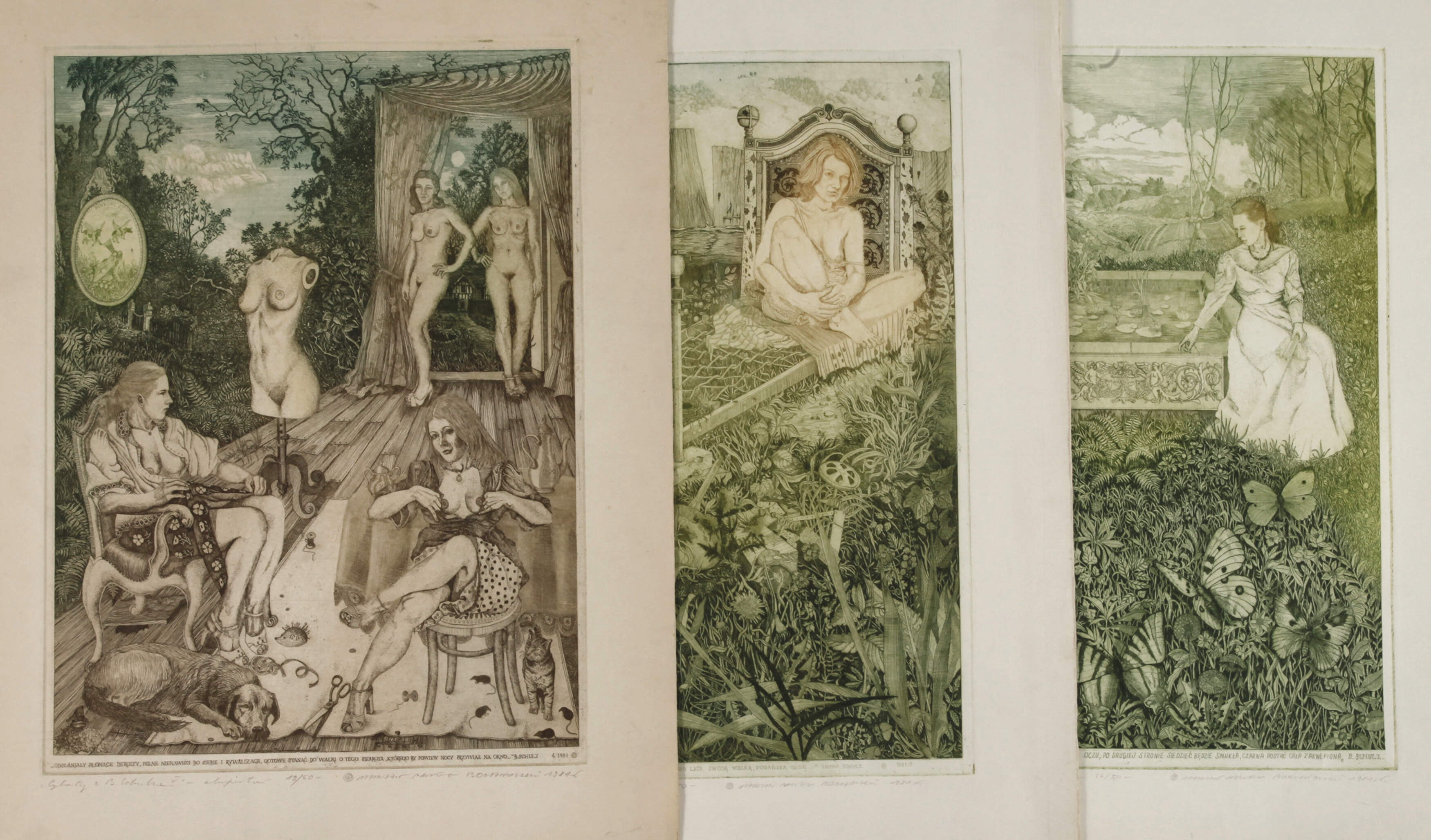 Marian Pawel Bocianowski, Konvolut Radierungen