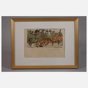 Lovis Corinth, aus "Das hohe Lied"