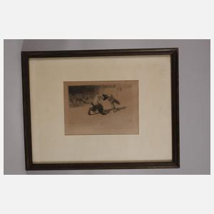 Franz von Stuck, "Kämpfende Faune"