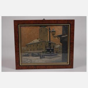 Zwei Ortsansichten aus Mähren