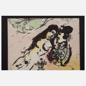 Marc Chagall, "Himmel der Verliebten"