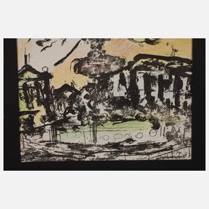 Marc Chagall, "Himmel der Verliebten"