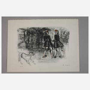 Charles Crodel, "Königlicher Garten in Athen"