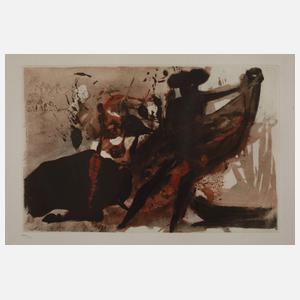 Salvador Dali, "La Tauromachie individuelle "