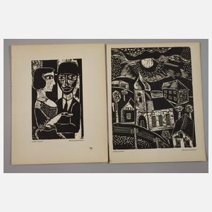 Robert Köpke, Konvolut Holzschnitte