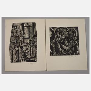 Robert Köpke, Konvolut Holzschnitte