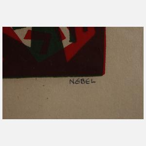 Otto Nebel, Abstrakte Komposition