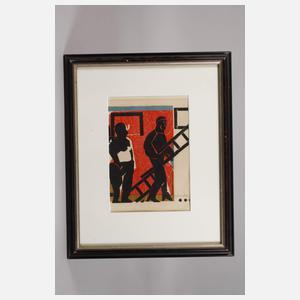 HAP Grieshaber, "Der Sammler"