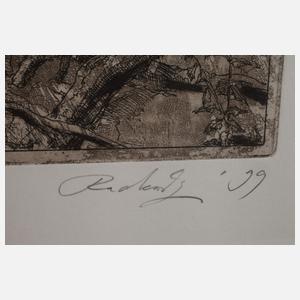 Hans-Christoph Rackwitz, "Eiche auf der Insel..."