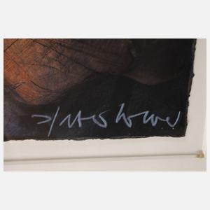 Peter Wever, "Umarmung auf Blau"