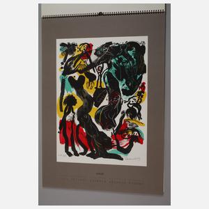 Graphikkalender der Taborpresse Berlin