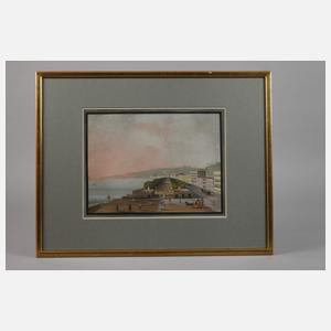 Die Gärten der Villa Reale in Neapel