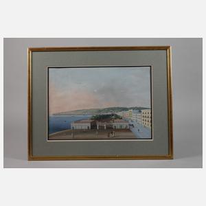 Die Gärten der Villa Reale in Neapel